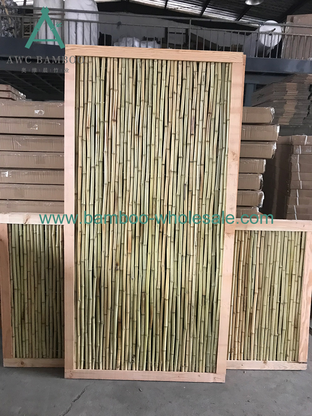 Bamboo Wood Fence